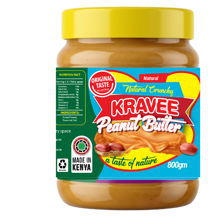 NATURAL crunchy  peanut BUTTER